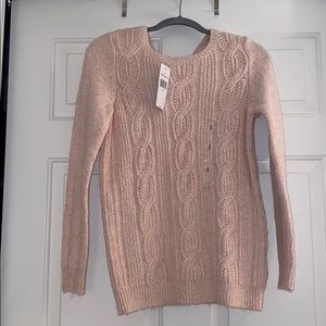 Tommy Hilfiger Light Pink Sweater.